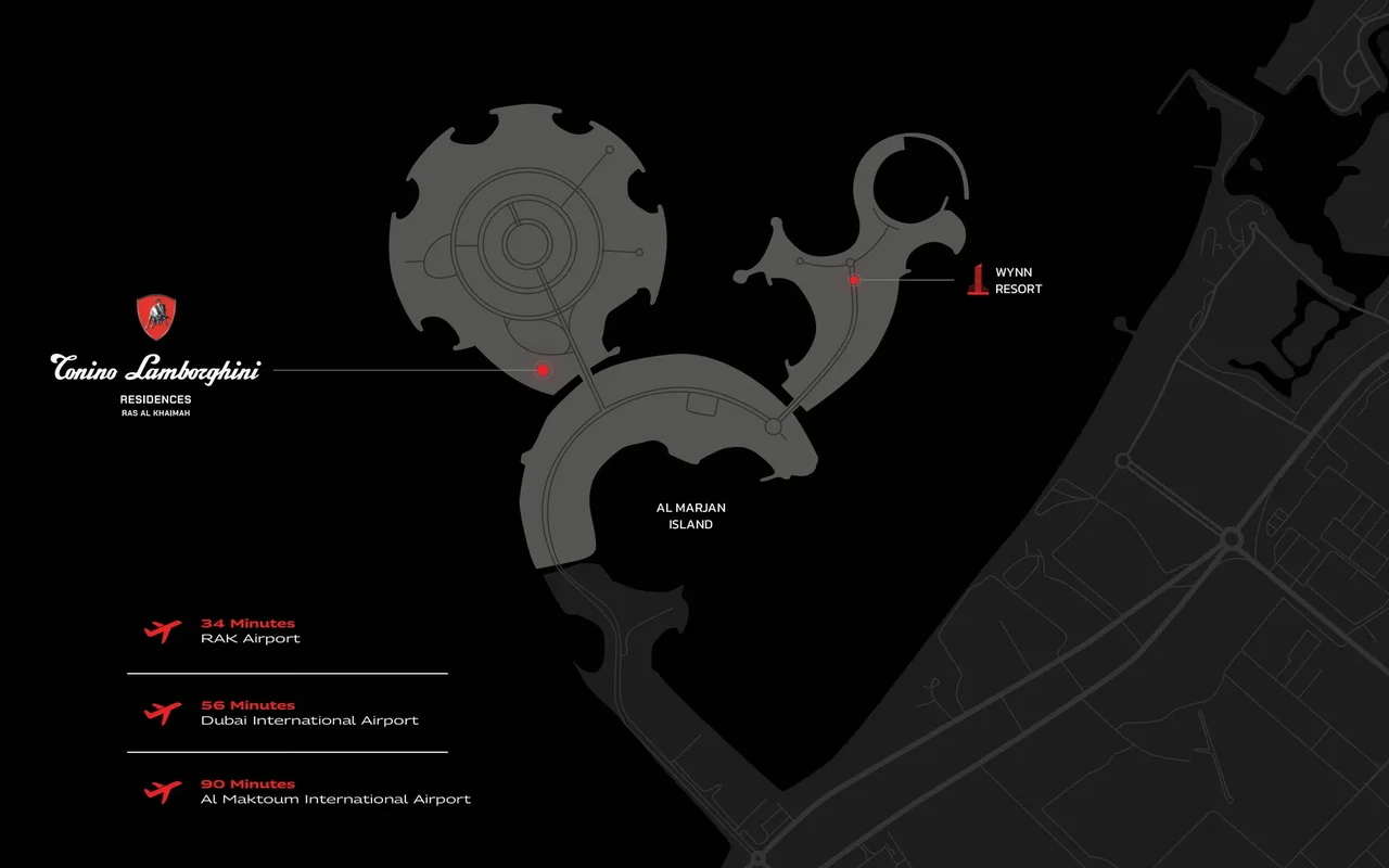 Апартаменты в комплексе Tonino Lamborghini Residences: Luxury Beachfront Living in Ras Al Khaimah., Рас-эль-Хайма — 2