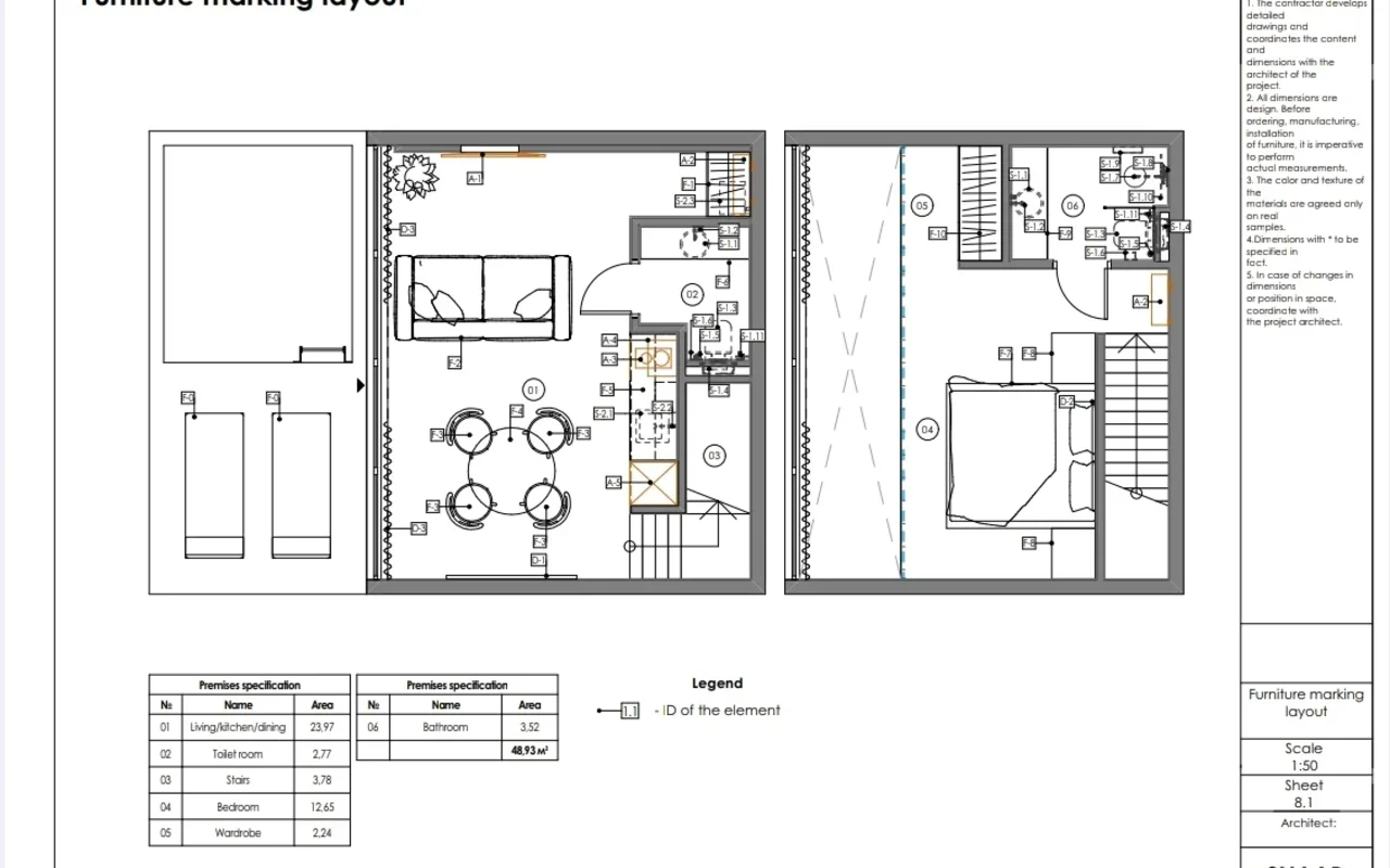 Tourist complex Villa in Bali 1 Bedroom • Green Village Nusa Dua • 700 m to the ocean • yield from 12%