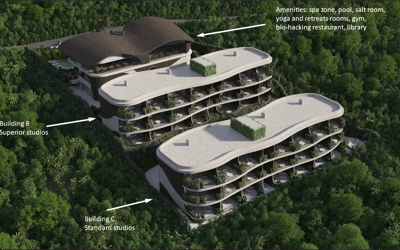 3 bedroom apartment 210 m² Bedulu, Indonesia — 2
