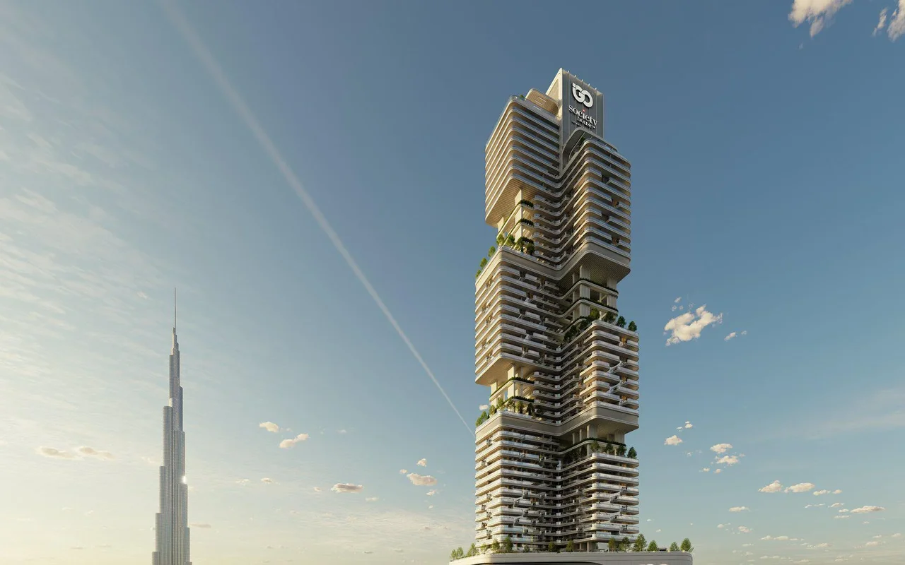 Society House complex with rooftop terrace, rooftop bar and four gardens with panoramic views of ...