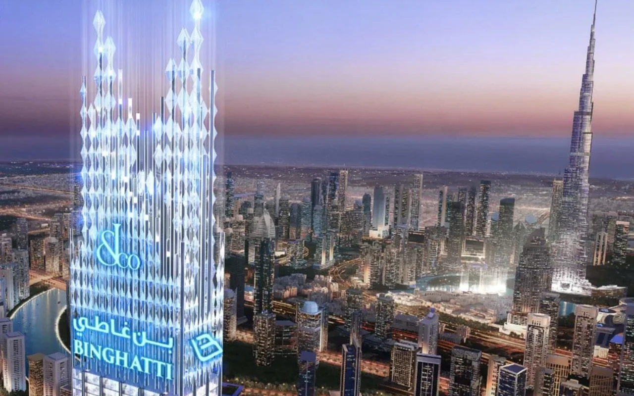 Residential complex New residence Elysee with a swimming pool and a spa, JVC, Dubai, UAE — 14