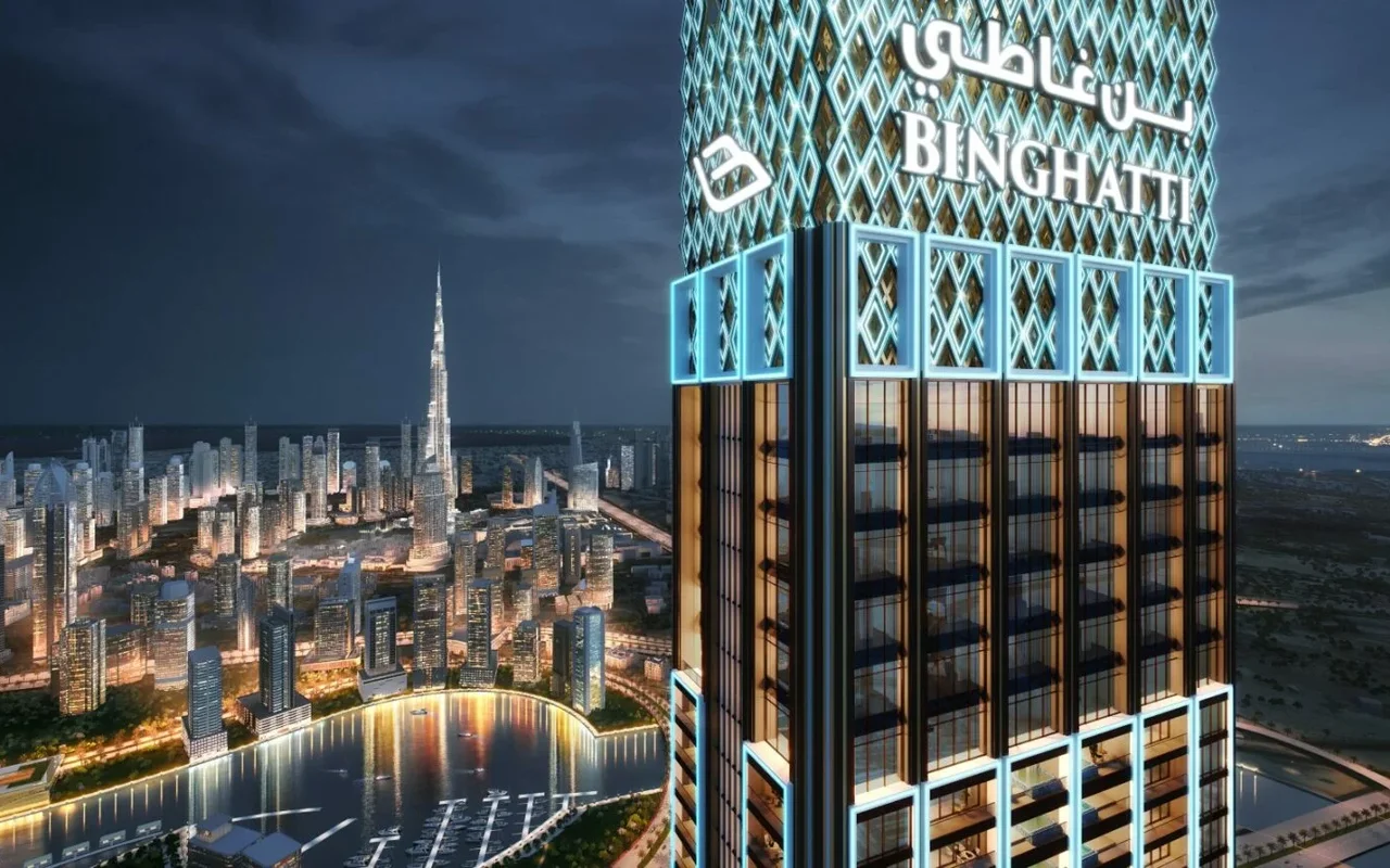 Апартаменты в комплексе New residence Elysee with a swimming pool and a spa, JVC, Dubai, UAE, Дубай