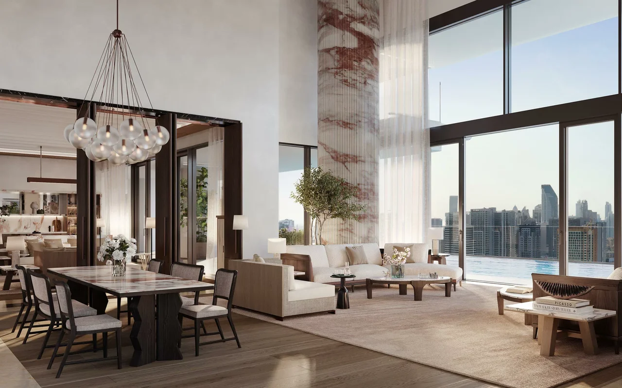 Апартаменты в комплексе New high-rise complex of apartments with private swimming pools and panoramic views Vela Viento, ..., Дубай — 2