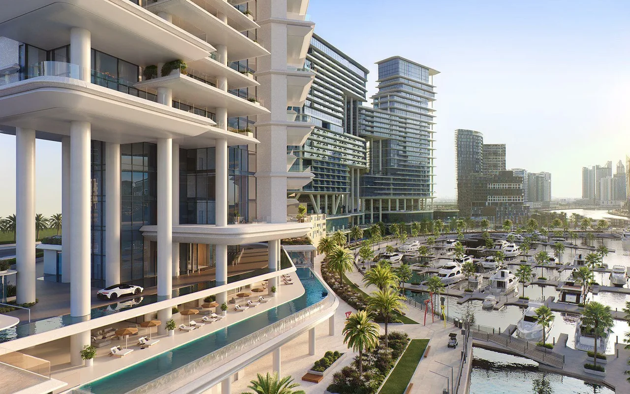 Апартаменты в комплексе New high-rise complex of apartments with private swimming pools and panoramic views Vela Viento, ..., Дубай — 11