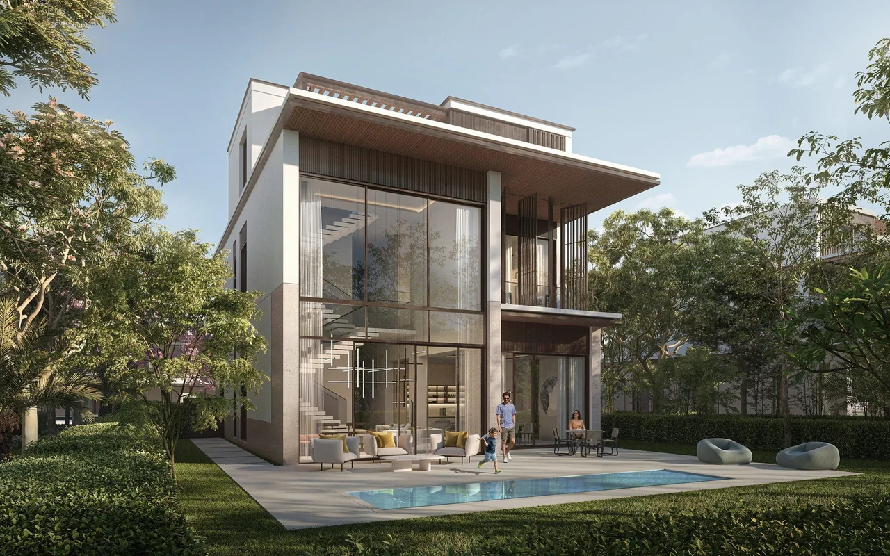 Апартаменты в комплексе New gated residence Nad al Sheba Gardens with a lagoon and a swimming pool close to highways, Na ..., Дубай